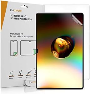 kwmobile Screen Protector Compatible with Samsung Galaxy Tab S8 Ultra Screen Protector - 2X Anti-Fingerprint Film Shield for Tablet