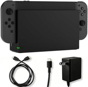 TV Dock Station for Switch/OLED with IC Module AC Charger & HDMI Cable