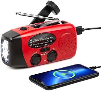 Zovcal Emergency Solar Power Radio, AM/FM NOAA Weather Radio for Home Emergency and Camping, Dynamo Radio Torch, SOS Alarm Portable and Rechargeable Radio
