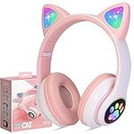 TCJJ Kids Wireless Headphones Cat E
