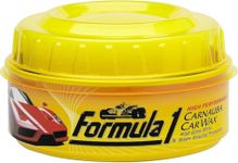 Formula 1 Carnauba Car Wax Paste - Micro-Polishing Paste Wax for Cars Removes Scratches & Haze, Revealing Rich Paint Color - Long-Lasting High-Gloss Shine, Safe for Clear Coats with Sponge Applicator