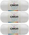 Caron Simply Soft 3-Pack Yarn, 3oz,