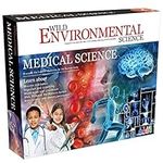 WILD ENVIRONMENTAL SCIENCE Medical Science - STEM Kit for Ages 8+ - Make a Test-Tube Digestive System, Extract DNA, Create Anatomical Models and More!