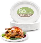FEHHTO 100% Compostable Oval Paper 