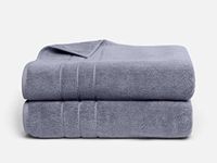 Brooklinen Bath Sheets, Smoke Super-Plush - Set of 2