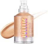Milk Makeup Hydro Grip + Glow Primer with Hyaluronic Acid – Illuminating Face Primer Grips Makeup for Up to 12 Hours – Silicone-Free, Hydrating Formula with Radiant, Golden Finish – 1 oz