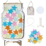 Magnetic Reward Jar for Classroom, Personalized Star Jar Toddler Reward System for Teacher or Parents, Potty Training Reward for Kid