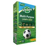 Gro-Sure Multi-Purpose Grass Lawn Seed, 50 m2, 1.5 kg