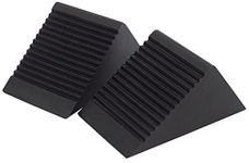 2 X Rubber Wheel Chocks (Pair)