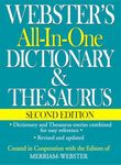 Webster's All-In-One Dictionary & Thesaurus, Second Edition