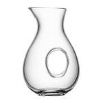 LSA International Ono Jug 1.2 Litre Clear| 1 Unit | Mouthblown and Handmade Glass | OO11