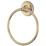 Kingston Brass BA314PB Classic Towel Ring, Polished Brass