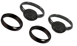 Himshikhar Original Black Horse Shoe Kale Ghode Ki Naal to Protect Your Home/Office from Evil Eyes,(Brown) for Good Luck (Iron Shani Ring)