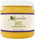 Kevala Ghee – Ghee Butter – Grass Fed – Spreadable Butter – Ghee Clarified Butter – Butter Spread – Lactose Free – Gluten Free – Casein Free – 2 lb – 907 gr