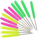 12 PCS Sugar Stir Needle Scriber Needle Modelling Tool Biscuit Cookie Icing Pin Cake Decorating Needle Tool Sugarcraft Cookie Decorating Supplies Baking Scribe Tool Marking Patterns