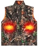 VicBre Men's Heated Hunting Vest, C