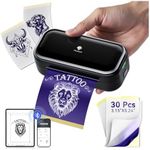 Phomemo M03 Notes Printer- 2024 Upgrade M02 Series Portable Printer Printer,for 2 Inch and 3 Inch Width Thermal Paper,Bluetooth Wireless Portable Mobile Printer,Gift for Christmas-Black