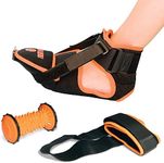 Pair of Plantar Fasciitis Night Splint (Two Splints), Breathable, Plantar Fasciitis Support w/Advanced Stretching Mechanism, Orthotics Support for Achilles Tendonitis, (Men-9-9.5, Women-10.5-11)