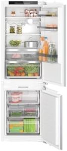 Bosch KIN86ADD0 Serie 6 Einbau-Kühl-Gefrier-Kombination, 177,2 x 55,8 cm Nische, 184 L Kühlen & 76 L Gefrieren, Eco Airflow, No Frost, Hochstabile Türeinsätze, Zwei Kühlkreisläufe, LED-Beleuchtung