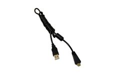 HQRP USB Data Cable Cord Compatible with Sony Cyber-Shot DSC-W560, DSC-W570, DSC-W580 Digital Camera