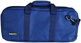 ChefTech 18 Pocket Padded Knife Roll, Navy Blue, 9.7011