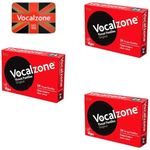 Vocalzone Original 3 Pack Bundle + Free Tin | Sore Throat Relief Pastilles