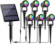 NATPOW RGB Solar Spotlights, Landsc