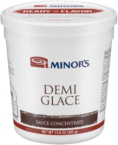 Demi Glace Sauce Concentrate, Minor, 13.6 Ounces