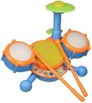 Vtech - KIDIBEATS LEARNING DRUM SET - Learn to the Beat of the Music! TEACHES: Letters, Phonics, Counting, Memory, Music