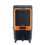 Orient Electric Ultimo 50L Desert Air Cooler with Densenest Honeycomb pads, Ice chamber & High Air Delivery | Desert Cooler for home (Grey and Orange)