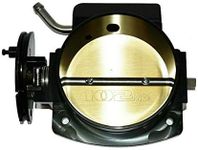 A-Team Performance - 4-Bolt Throttle Body Drive By Cable - Compatible with Chevy Chevrolet GM LS LS1 LS3 LS6 LSX Black 102mm