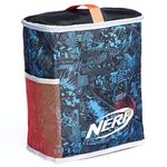 Nerf Bunkr BKN-3427 Ready Reload Bag - Licenced Nerf Storage Solution for Extra Darts and Accessories - Features Lightweight, Easy Access Side Pockets, Carry Handle and Zipper, 8+ Years