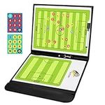 SUPZEOF Soccer Coaching Board,Soccer Training Equipment,Football Coaching Clipboard Board Remarkable Tablet Training Board Coach Gifts Football Board Soccer Tactics Board Writing Wipe Pen Equipment