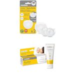 Medela Contact Nipple Shield (20mm, 2 Count) + Purelan Lanolin Nipple Cream Bundle