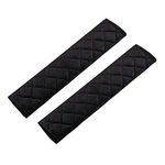 URAQT Car Seat Belt Pads, 2 Pack Harness Pads, Pram Strap Covers, Backpack Shoulder Pad, Multifunctional Seat Belt Pad Cover for Kids and Adults