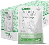 Nature's Protection Superior Care Wet Dog Food - Tuna & Sea Bass, High Protein Dog Food Topper for Adult All Breeds Light Coated Dogs, 2.46 oz. Pouches (24-Pack)