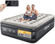 OhGeni Queen Air Mattress with Buil