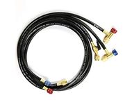 Javac Safe Seal Refrigerant Charging Hoses R410A R32 72"