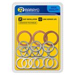 18 Pcs Transfer & Differential Service Gasket Kit Replacement for Toyota Almost Vehicles 9043024003 90430A0003 1215710010