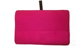 Mateque Pink Cerise Heat Mat with Pouch for travel for all hair straighteners ghd