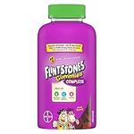 FLINTSTONES Complete Kids Multivitamin Gummies - Multivitamins for Kids, Kids Multivitamin Gummy Helps Maintain Good Health, Free of Artificial Sweeteners, Free of Aspartame, Free of Synthetic FD&C Dyes, 180 Gummies