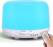 LED Ultrasonic Air Purifier Humidifier Essential Aroma Oil Diffuser Aromatherapy