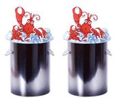 Beistle 3-D Crawfish Centerpiece, 2 Piece, 11.5", Multicolored