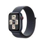 Apple Watch SE (2nd Gen, 2023) [GPS + Cellular 40mm] Smartwatch with Aluminum Case with Midnight Sport Loop. Fitness & Sleep Tracker, Crash Detection, Heart Rate Monitor, Retina Display