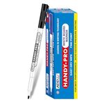 ADD Gel Handy-Pro Whiteboard Bold Point Marker Pack Of 10 Markers (Black)