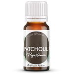 The Premium Nature Patchouli Essential Oil for Diffuser & Aromatherapy | 100% Natural | Patchouli Oil for Skin, Body, Perfume & Candle Making | Earthy & Spicy Scent, 10 mL