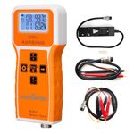 amiciSense Battery Internal Resistance Tester, 4-Wire Battery Voltage and Resistance Test for Lead Lithium Nickel Chrome Battery (100V, 200Ω)