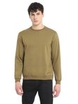 AMERICAN CREW Round Neck Sweatshirt for Men (AC1379-L_Martini Olive)