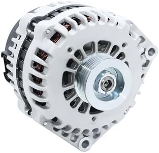 Alternator High Output 253 AMP Replacement New for 2001-2004 Chevrolet Silverado Express 1500 2500, Suburba 1500 2500, GMC Sierra Savana 1500 2500 4.3 4.8 5.3 6.0 6.6 8.1L, 10464405 15263859 19244751