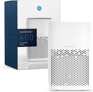 HATHASPACE Smart Air Purifiers, Home HEPA Air Purifier, Travel Cleaner & Filter for Allergies, Smoke, Pets, Eliminator of 99.9% of Dust, Pet Hair, Odors, HSE600-600 Sq. Ft.